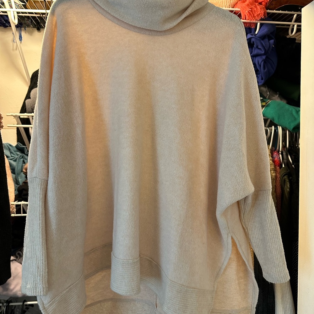Soft turtleneck sweater